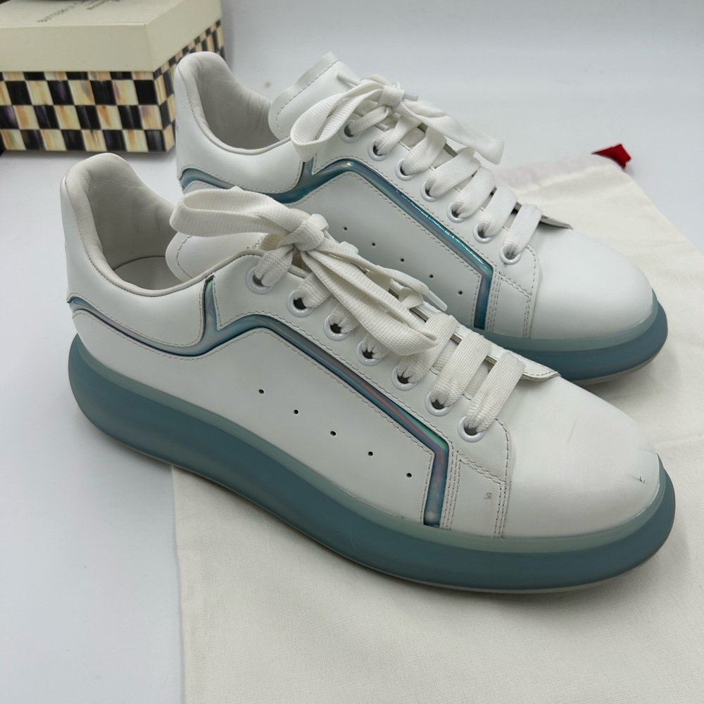 Mens Alexander McQueen exclusive oversized sneakers size 45 made in Italy